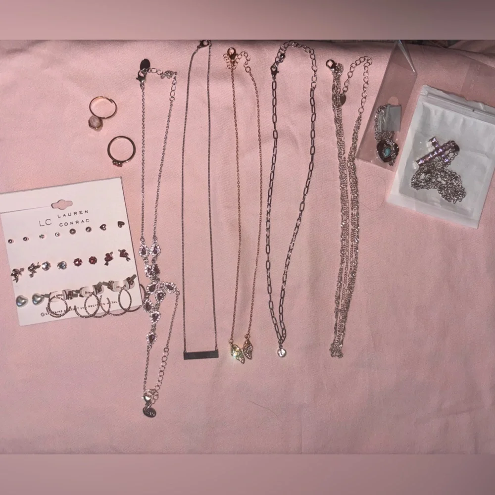 Earrings set , necklaces , bracelet , women & girls jewelry bundle 22 pieces